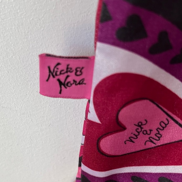 •Nick & Nora• Girls Sleeveless Hearts Nightgown - Size Large (10/12) - Picture 6 of 9